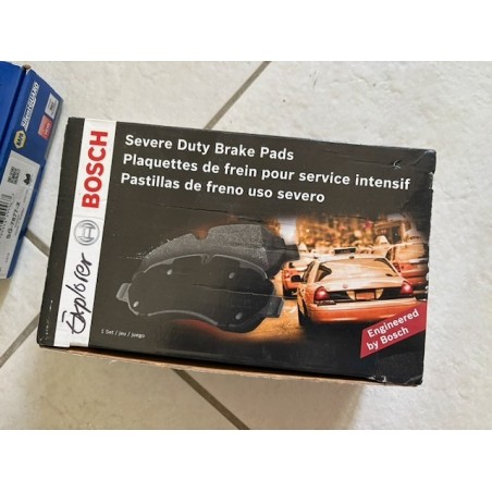 BOSCH BSD1377 Severe Duty Disc Brake Pad Set - Compatible With Select Ford Edge, Explorer REAR